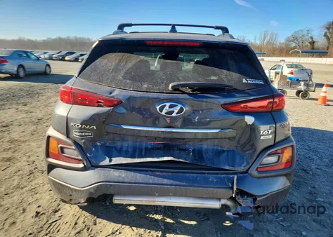 2020 Hyundai Kona Limited z USA, uszkodzony, nr VIN KM8K3CA58LU541995